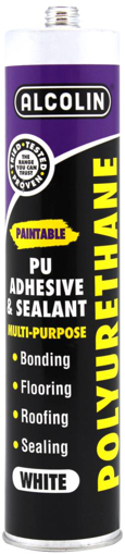 Picture of Alco-Flex White 280ml - PU Sealant & Adhesive