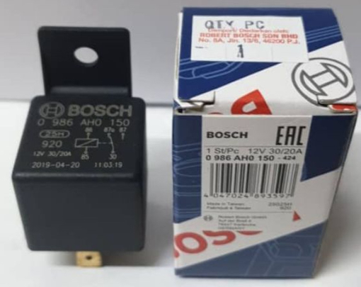 Picture of Relay 12V 5Pin 20Amp Changeover With Bracket