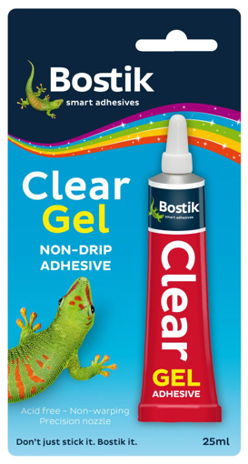 Picture of Clear Adhesive Gel 25ml Blister Card