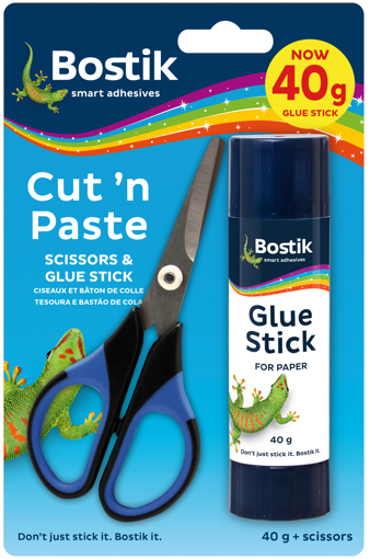 Picture of Cut 'n Paste 40g Glue Stick & Scissors