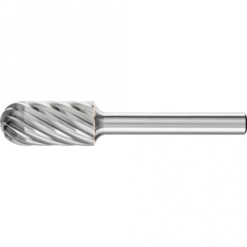 Picture of Burr 6mm Cylindrical With Radius End 12x25 Inox