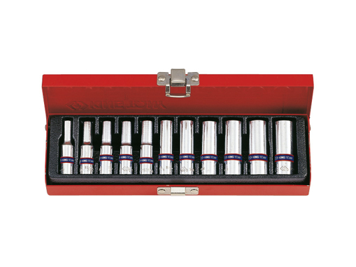 Picture of Socket Set 1/4Dr 11 Piece Deep Sockets