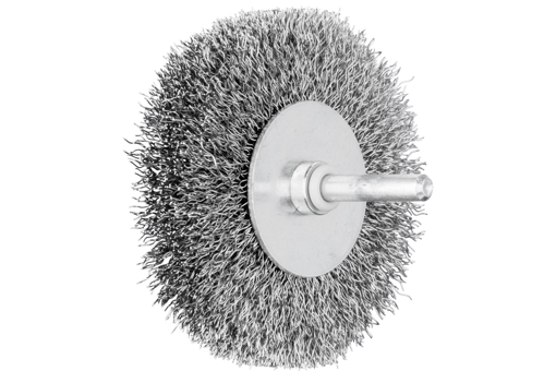 Picture of Wire Wheel Mounted  80x15 Steel 6mm Shank