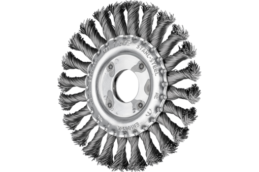 Picture of Wire Wheel 115x12x22.2 Steel Knotted