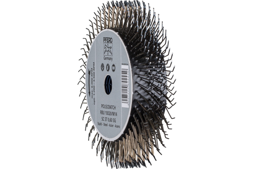 Picture of Wire Wheel 100x20xM14 Steel Poliscratch