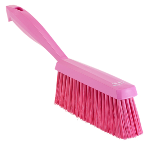 Picture of Dustpan Brush Hand Pink 330mm - Soft Bristle