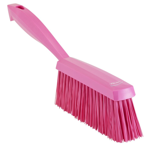 Picture of Dustpan Brush Hand Pink 330mm - Medium Bristle