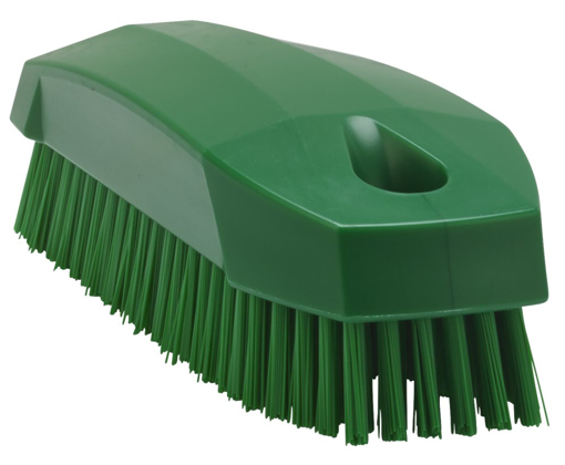 Picture of Nailbrush 130mm Green - Hard Bristle