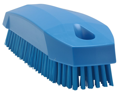 Picture of Nailbrush 130mm Blue - Hard Bristle