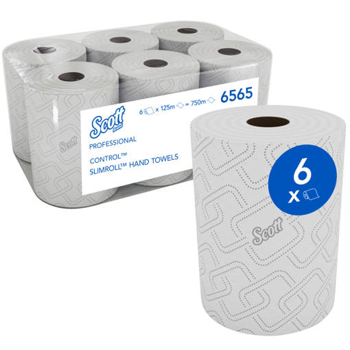 Picture of Hand Towel Roll 1 Ply Control 198mmx125M[6]