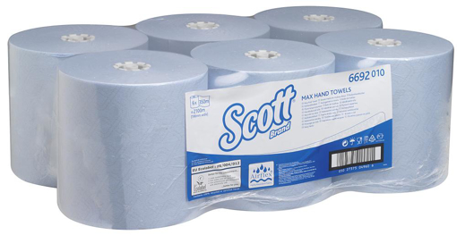 Picture of Hand Towel Roll 1 Ply Essential Blue 198mmx350M[6]
