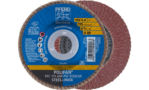 Picture of Flap Disc 115mm A 80Grit PS-FA Conical PFC
