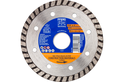 Picture of Diamond Disc Masonry 115x1.9x22 PS-F Turbo