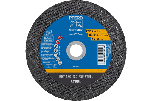 Picture of Cutting Disc Steel 180x3.0x22 PS-F Flat