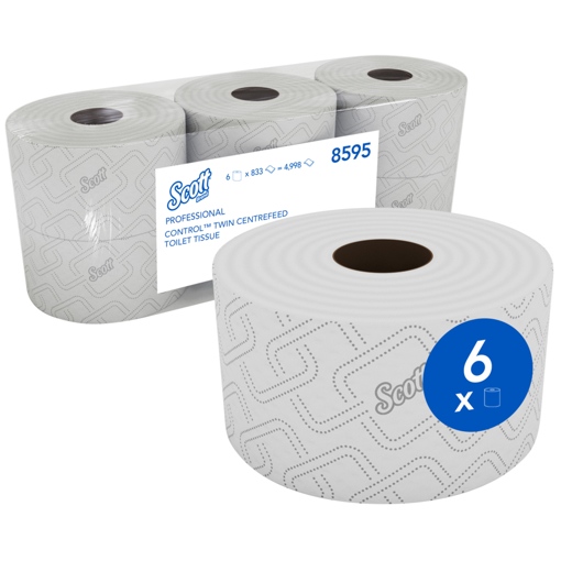 Picture of Toilet Paper 2 Ply Centrefeed 204M[6]