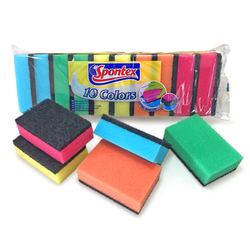 Picture of Scourer Rainbow 10 Pack