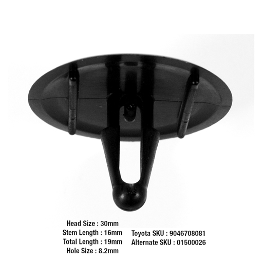 Picture of Bonnet Insulation Retainer Toyota