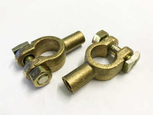Picture of Battery Terminal Set  6mm -Solder/Crimp Rear