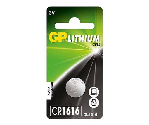 Picture of Battery Lithium Cell 3.0V CR1616 1pc Blister