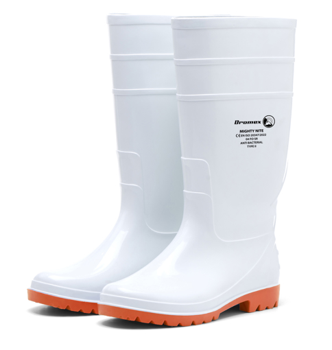 Picture of Gumboot White Knee Length Size 9