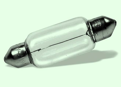 Picture of Bulb 12V Festoon 41x15mm 18Watt SV8.5-8 Clear