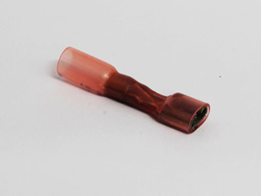 Picture of Solder Spade Female Red Full Ins 1.0-2.7mm[10]