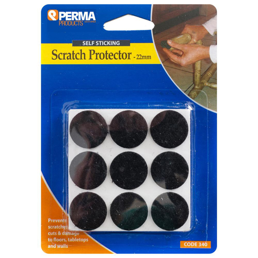 Picture of Scratch Protector Black 22x3mm[18] Round