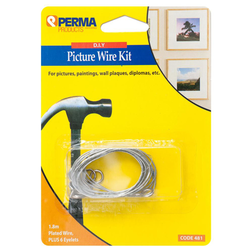 Picture of Picture Wire Kit 1.8M With 6 Eyelets