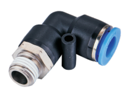 Picture of Airline Male Elbow  4mmx1/4 Thread Nylon