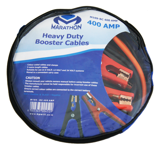 Picture of Booster Cable Set 400Amp - Jumper Cable