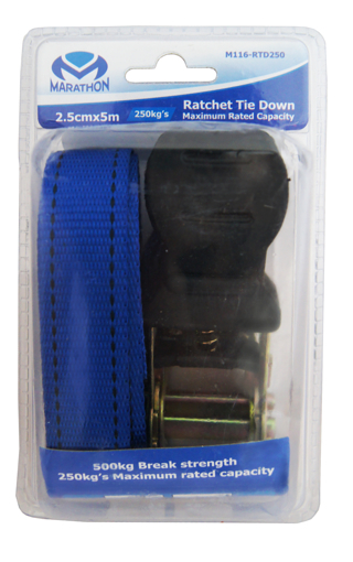 Picture of Ratchet Tie Down Set 25mmx5M-2 Piece