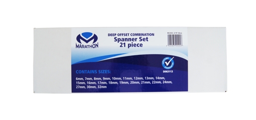 Picture of Spanner Set 21Piece Deep Offset Combination