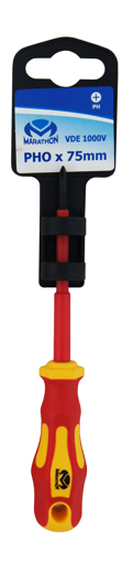 Picture of Screwdriver PH0x 75mm Phillips VDE Insulated