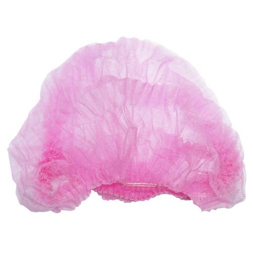 Picture of Mop Cap 12gsm Single Elastic Pink [100]