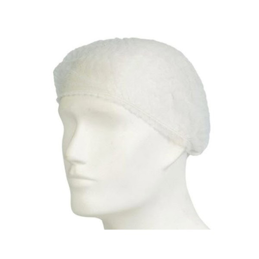 Picture of Mop Cap 12gsm Single Elastic White [100]