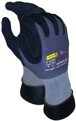 Picture of Glove Nitriflex Black Nitrile Palm Sz 11