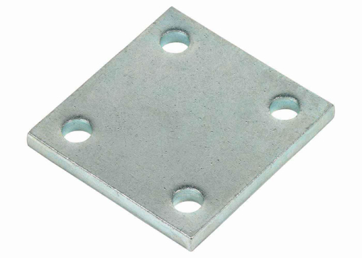 Picture of Drop Plate Steel Zinc Plated 125mm