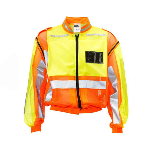 Picture of Reflective Vest Lime/Orange Sleeves Large
