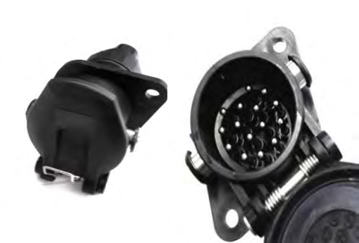 Picture of Trailer Socket 15 Pin Female Screw Type