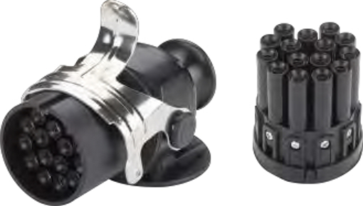Picture of Trailer Plug 15 Pin Male Screw Type