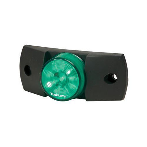 Picture of Marker Lamp 10 LED Green 52mm 10-30V Wide Flange