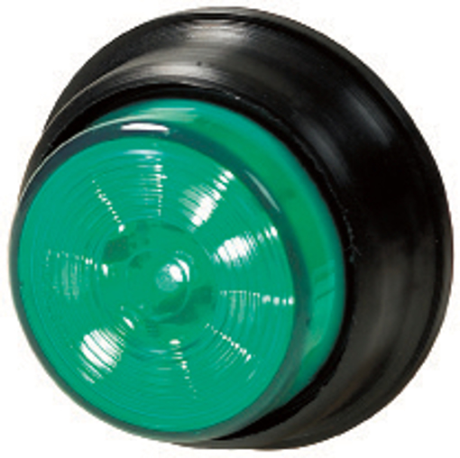Picture of Marker Lamp 10 LED Green 52mm 10-30V Round Flange