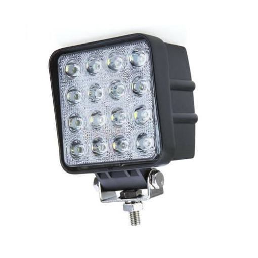 Picture of Work Lamp LED 48 Watt 10-30V Square-Adjustable Mou