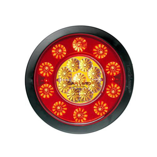 Picture of Trucklite Red & Amber Combo 23 LED - Rubber Fit