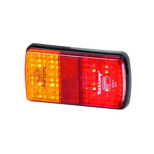 Picture of Taillight Rectangular LED Amber/Red/White 12V
