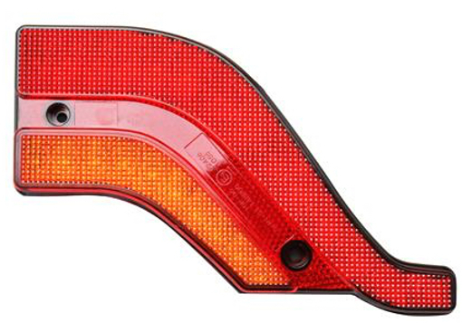 Picture of Taillight Curved LED Right 180mm 12/24V