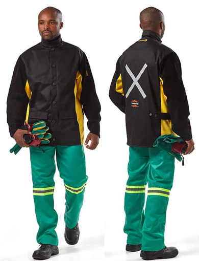 Picture of Jacket Welding Yellow/Black Small