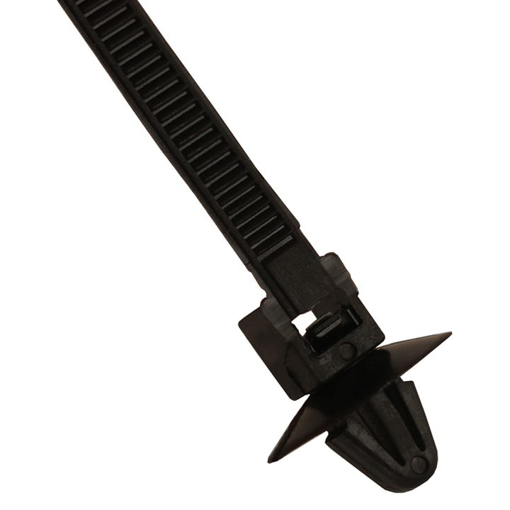 Picture of Cable Tie Black 150x 4.8mm Body Mounted