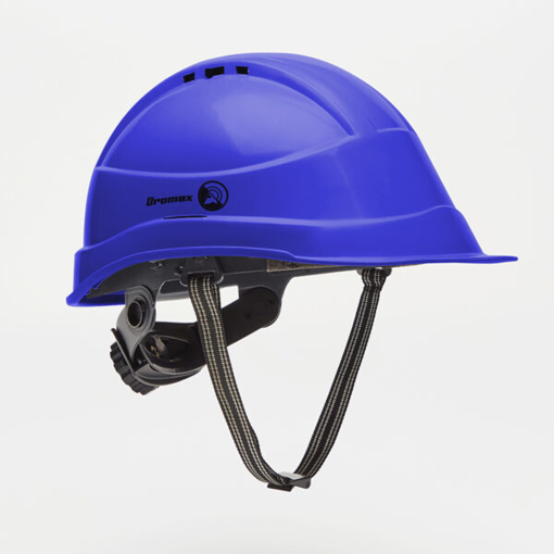 Picture of Hard Hat Dark Blue - Ratchet Adjustable - Chin Stp