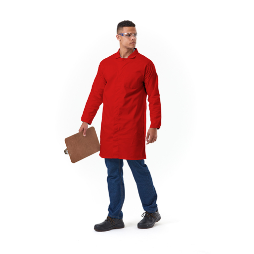 Picture of Dust Coat 2X-Large HACCP Red